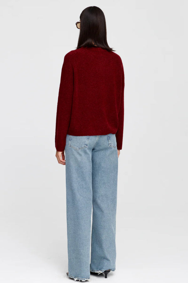 Chloe Jumper - Deep Plum