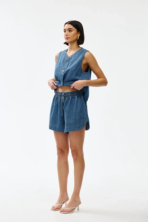 Juniper Shorts - Denim