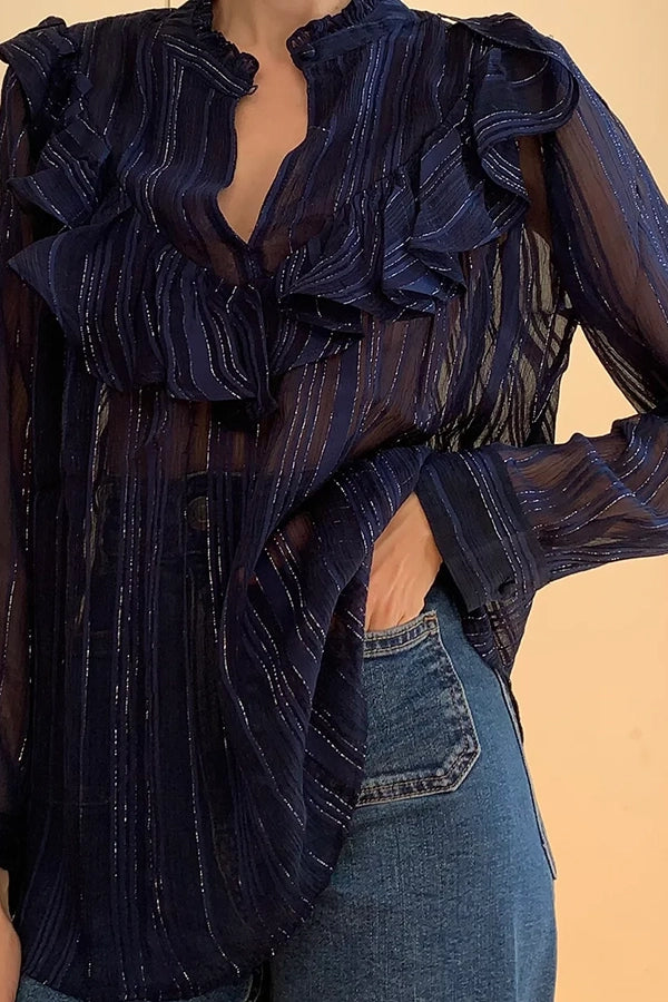 Cabernet Blouse - Teal