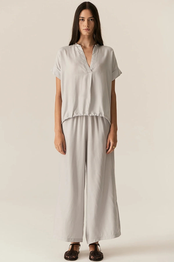 Henri Shirt with Cord - Silver