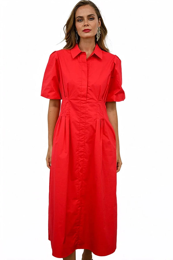 Axel Maxi Dress - Red
