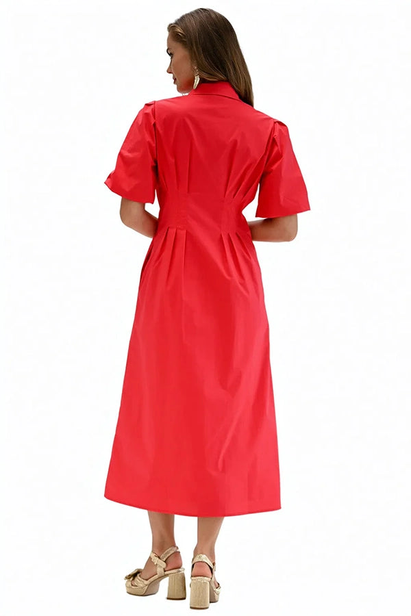 Axel Maxi Dress - Red