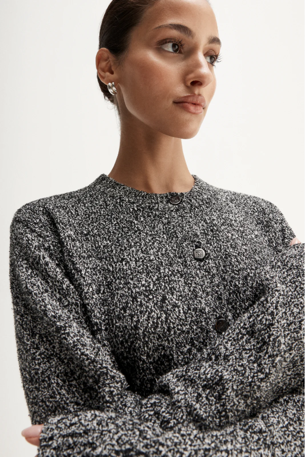 Marnie Knit Cardigan - Black