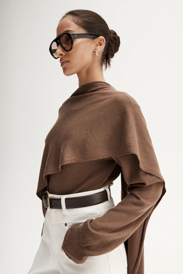 Agnes Knit Jumper - Tan