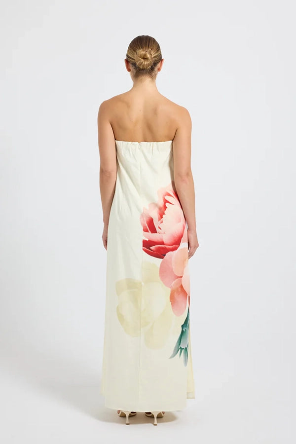 Nostalgia Strapless Maxi