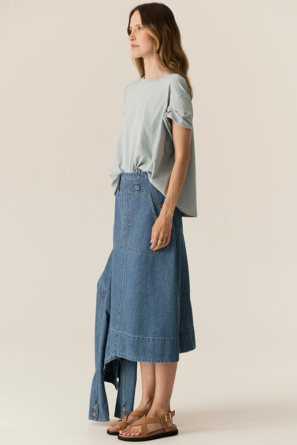 Zone Cap Tee - Sky