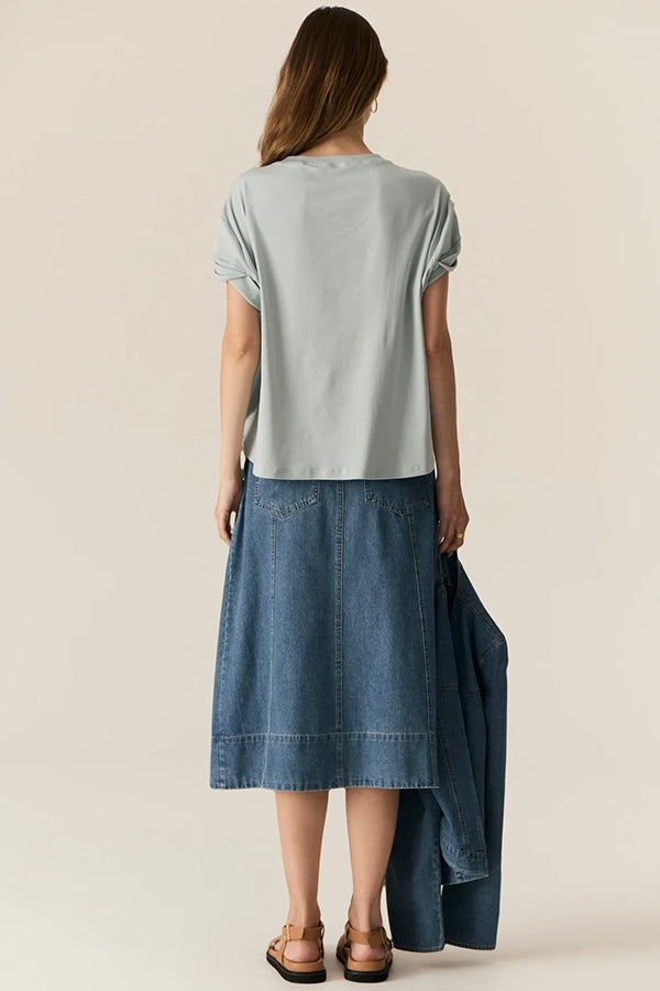 Zone Cap Tee - Sky