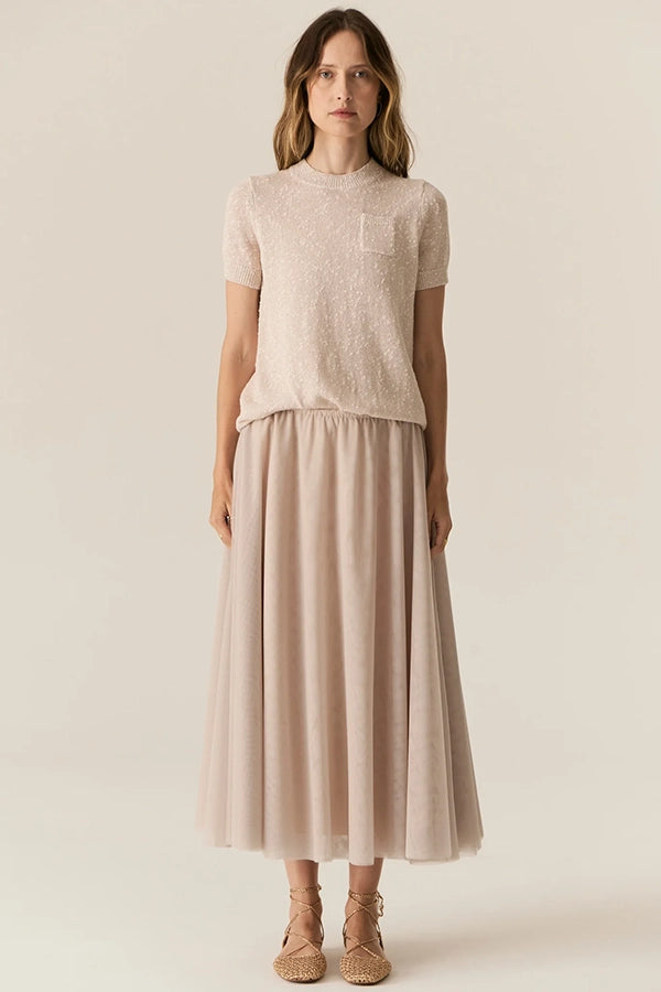 Pax Lurex Tee - Pink