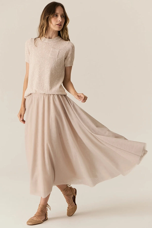 Pax Lurex Tee - Pink