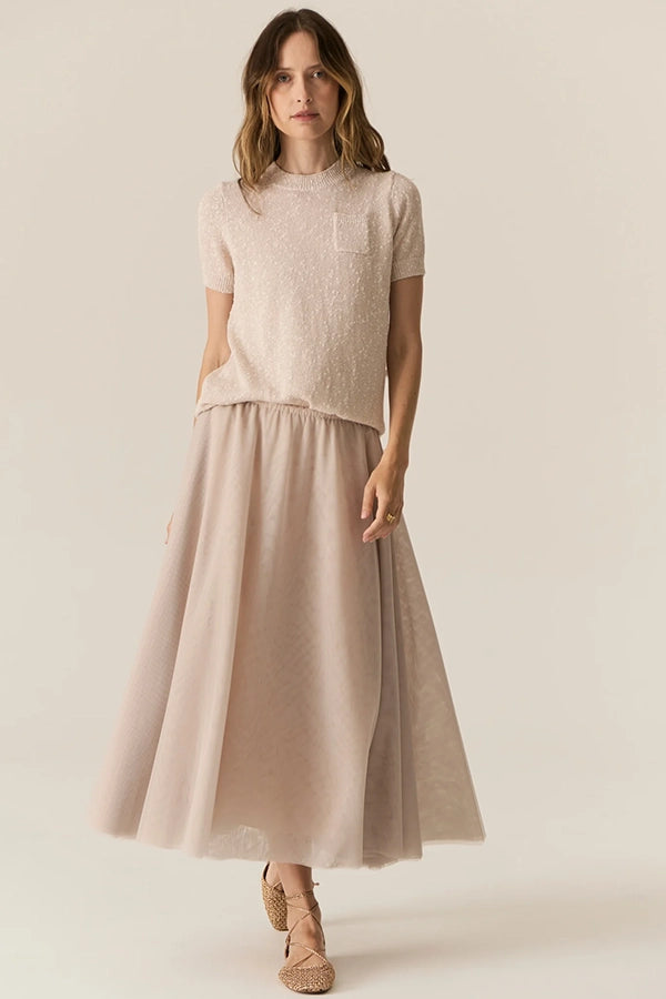 Pax Lurex Tee - Pink