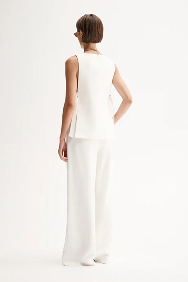 Isabella Pant - White