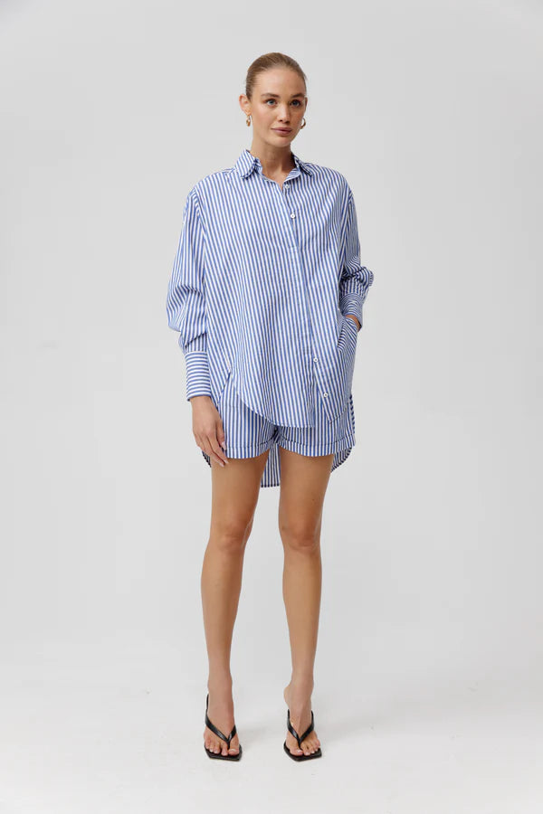 品質保証 Noah Oversized Striped Shirt - トップス