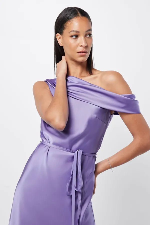 Split Decision Maxi Dress - Lavender
