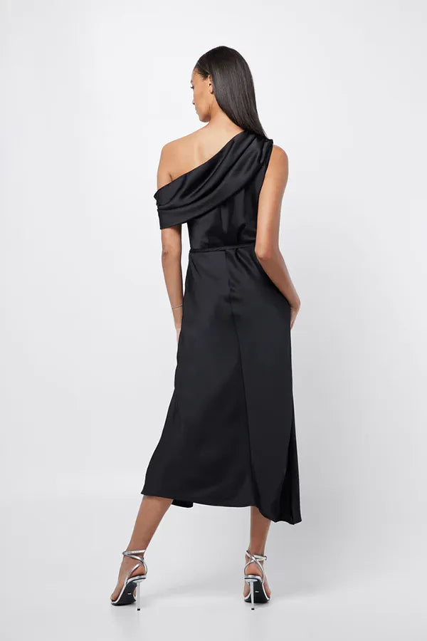Split Decision Maxi Dress - Black