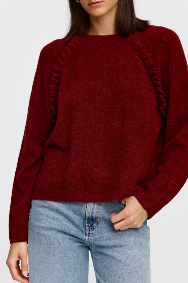 Chloe Jumper - Deep Plum
