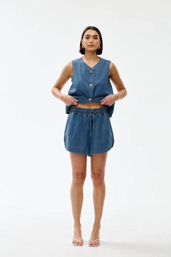 Juniper Shorts - Denim