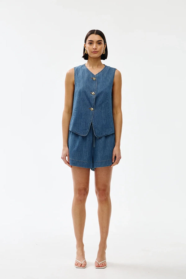 Camille Vest - Denim