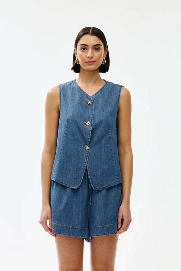 Camille Vest - Denim