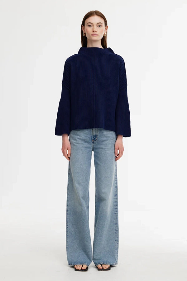 Abby Sweater - Navy