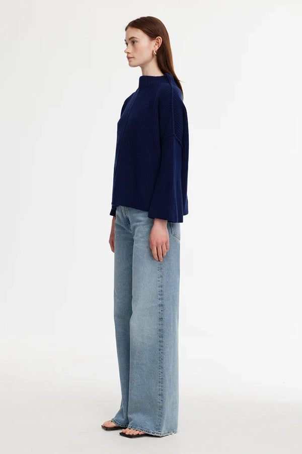 Abby Sweater - Navy