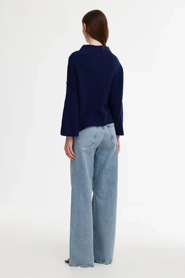 Abby Sweater - Navy