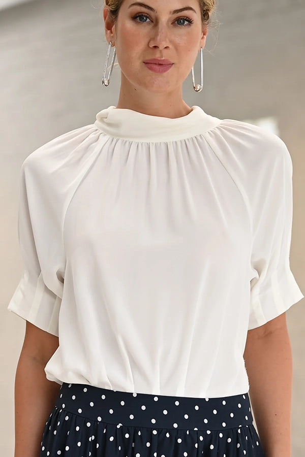 Ella Blouse - Cream