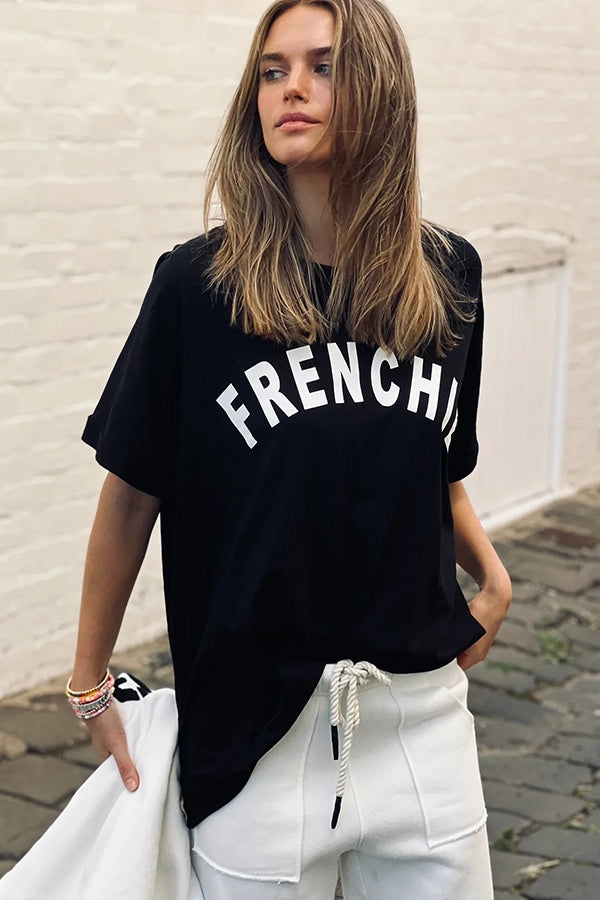 Frenchie Tee - Black