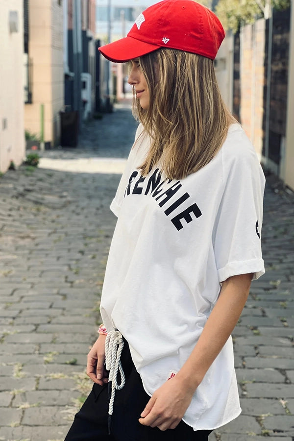 Frenchie Tee - White