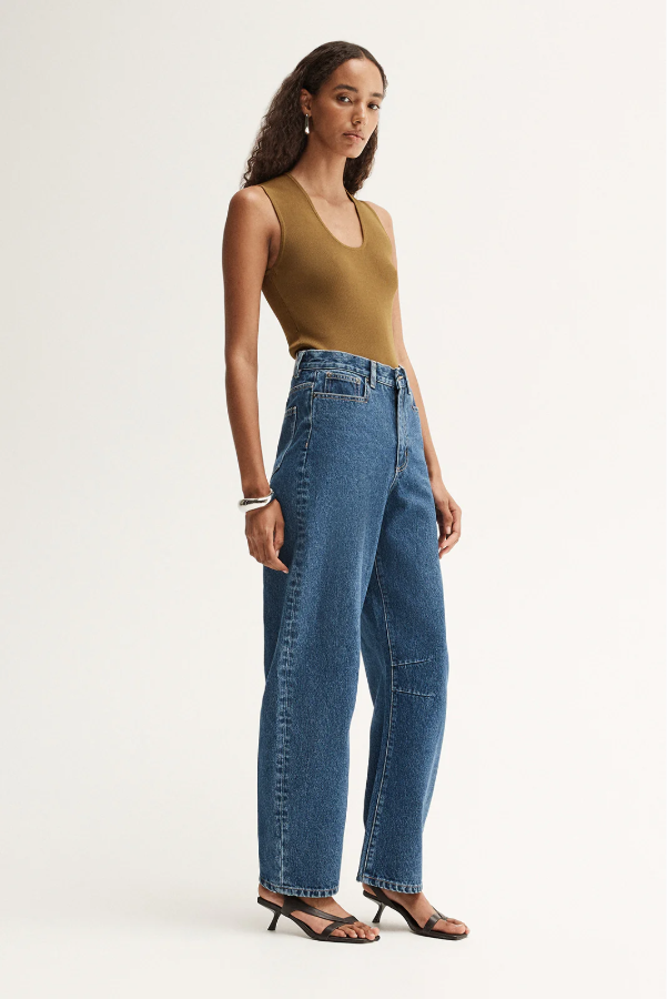 Hayes Knit Top - Moss