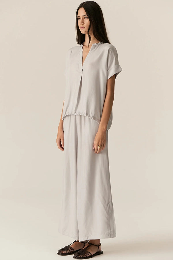 Henri Shirt with Cord - Silver