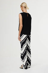 Luisa Pant - Classic Chevron