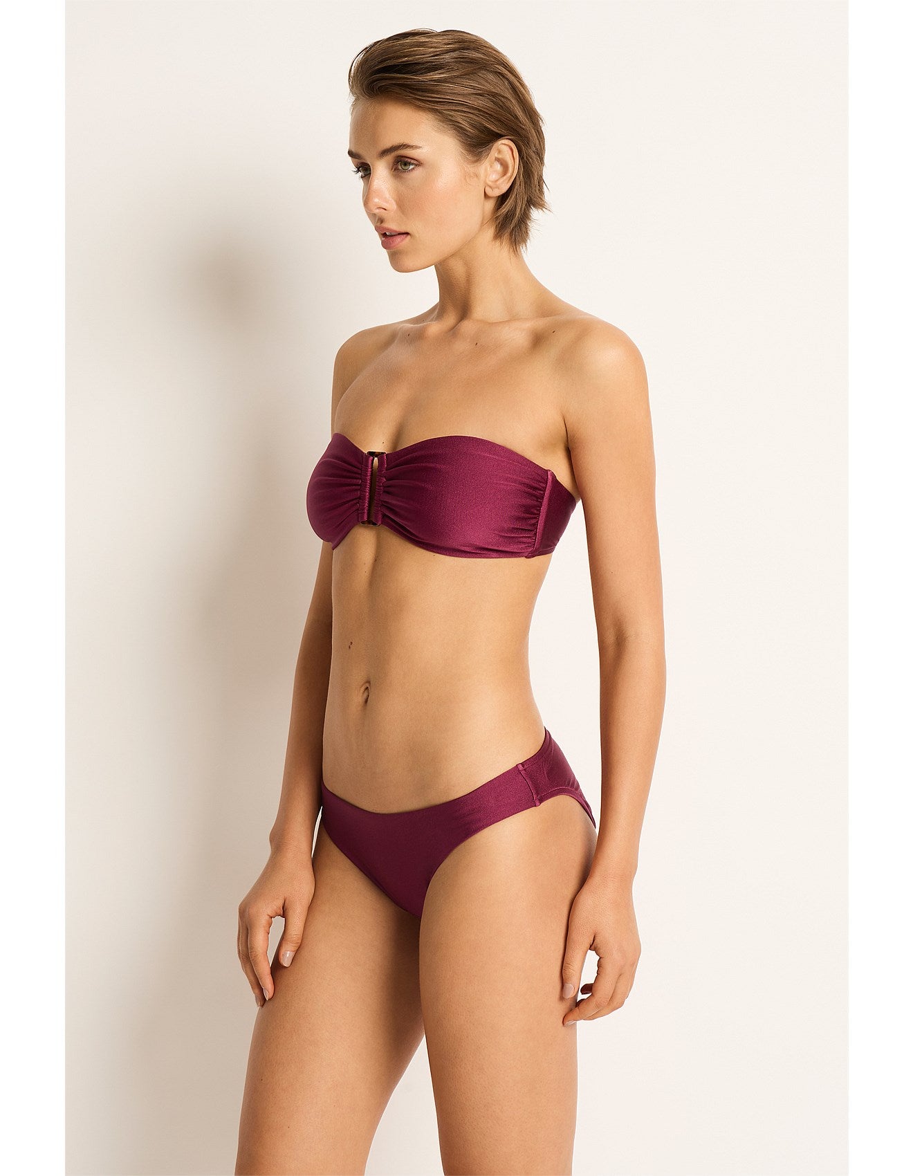 Lustre Bilgola Bandeau - Burgundy