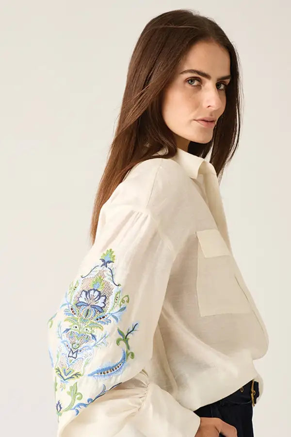 Marcela Embroidery Blouse