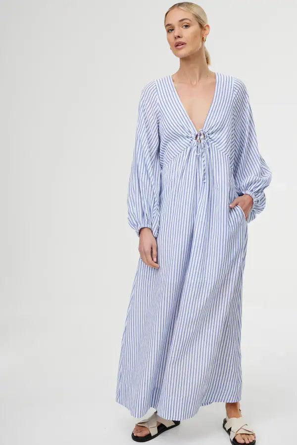 Marais Dress - Sea Stripe