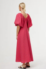 Mimi Dress - Rosas Gingham