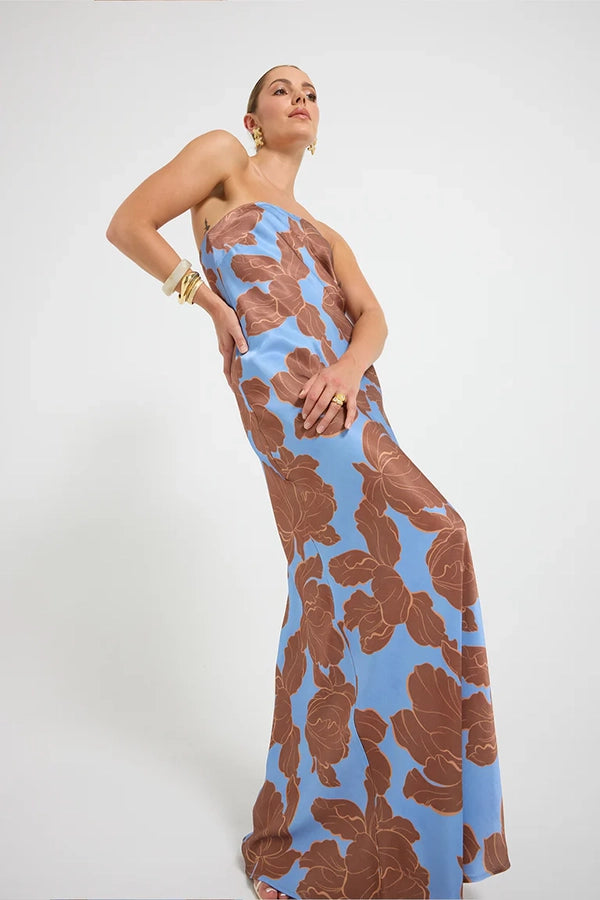 Lucent Strapless Maxi
