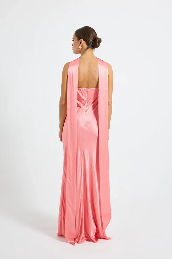 Quinn Strapless Maxi - Blush