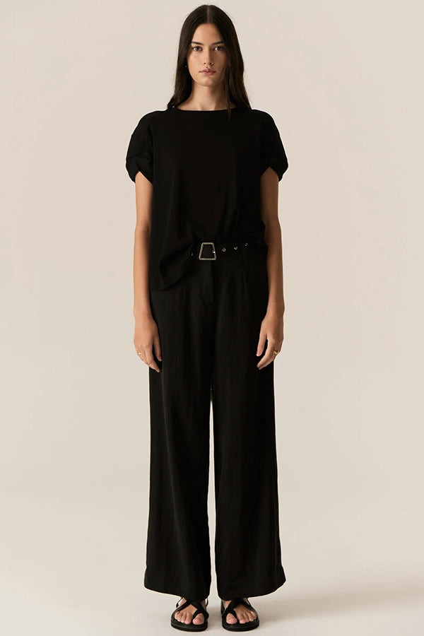 Zone Cap Tee - Black