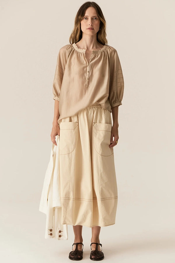 Elea Top - Pebble