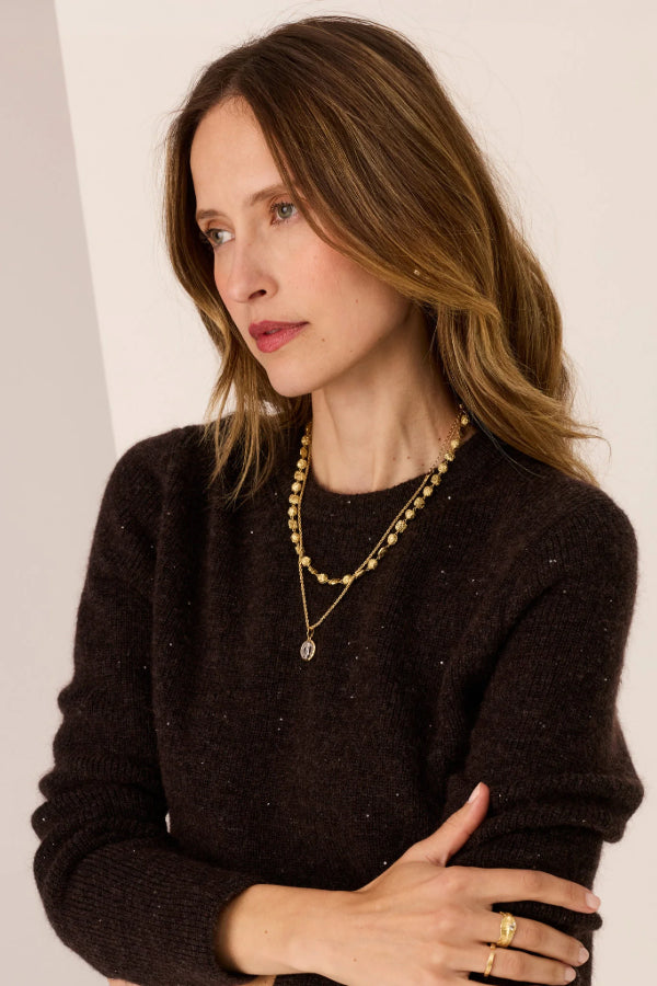 Zane Knit Baby Sequin