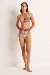 Frankie Rouleau Belted Retro Bikini Pant