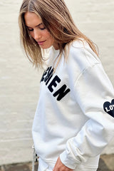 Tres Bien Sweat - Winter White