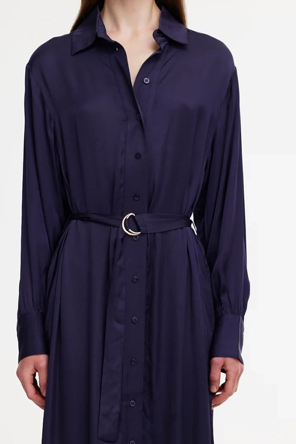 Elsa Dress - Indigo