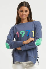 Zipside 1971 Cotton Sweatshirt - Old Navy/Bright Green