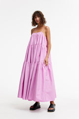 Willow Maxi Dress - Neon Violet