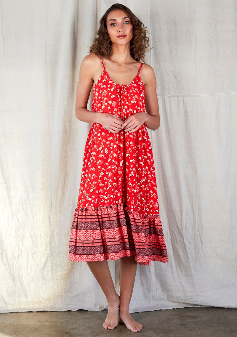 Tara Langfield Maya-Lucia Cherry Red Dress